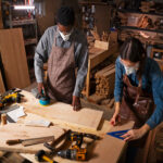 การเข้าไม้แบบหางเหยี่ยว Dovetail Joint