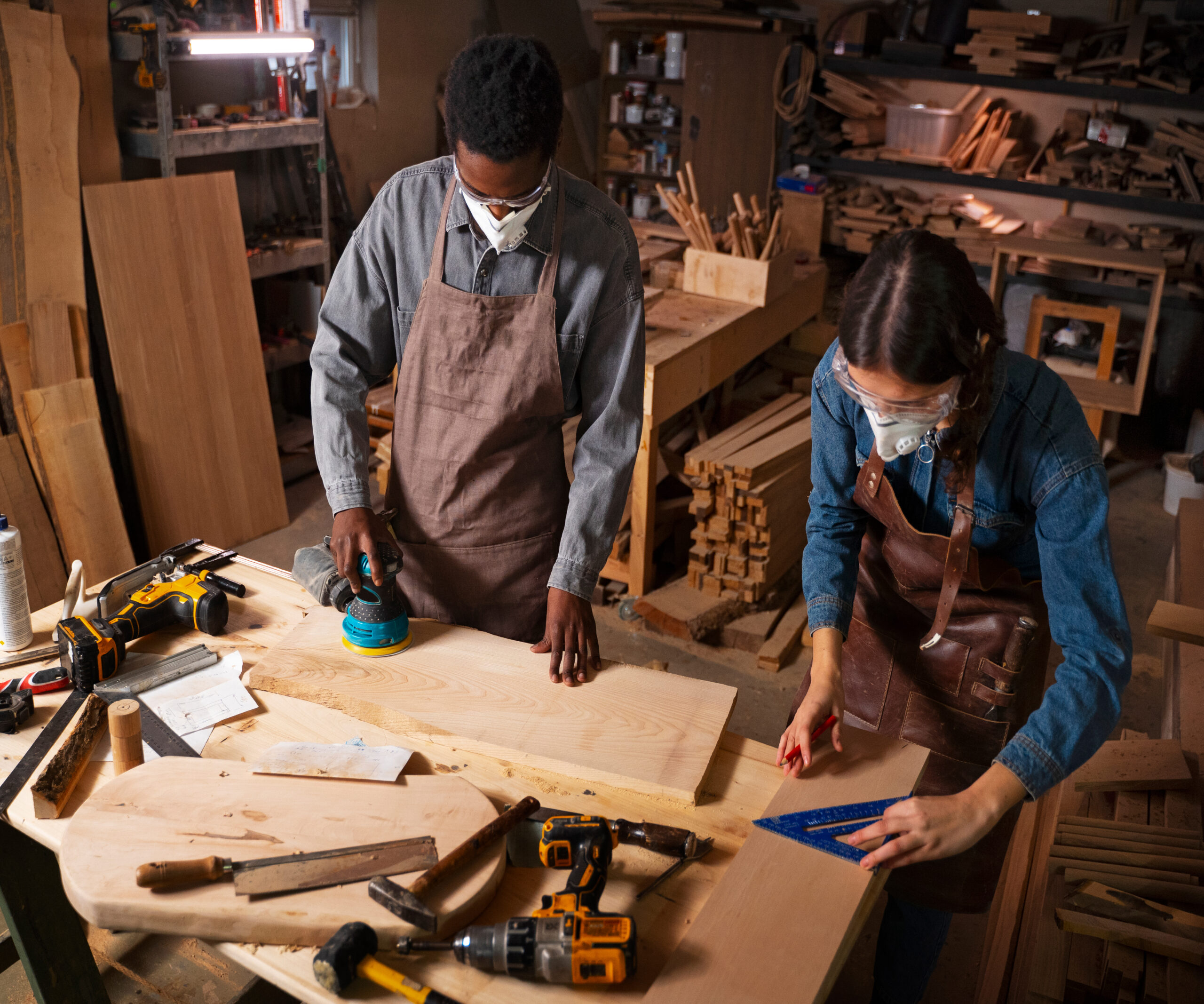 การเข้าไม้แบบหางเหยี่ยว Dovetail Joint